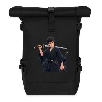 Higoratsu - Sac à dos roll top - noir - Devant
