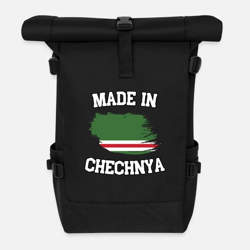 Made in Chechnya - Rolltop Rucksack - Schwarz