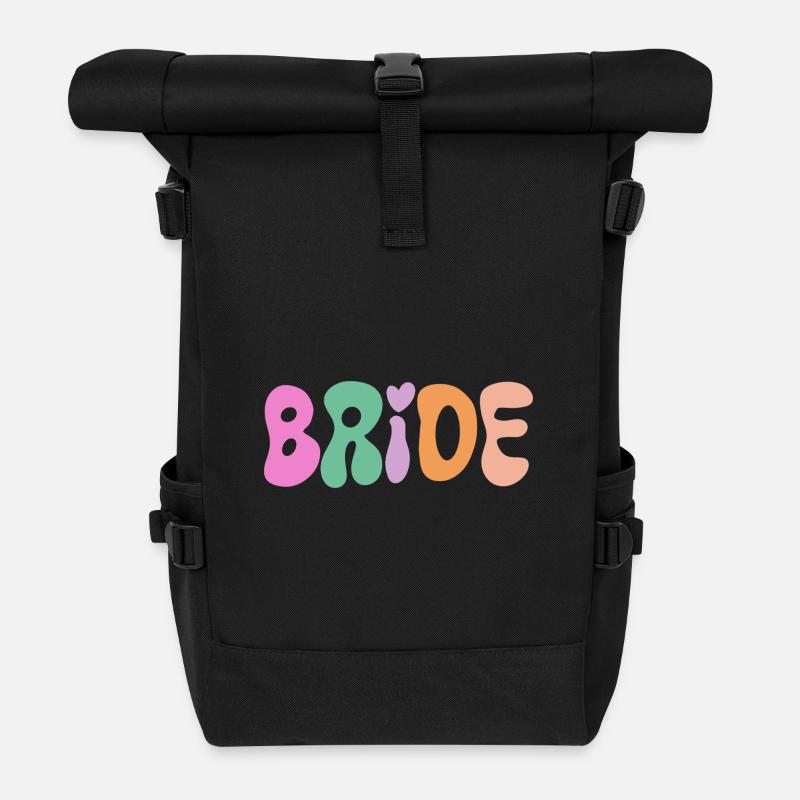 Braut - Rolltop Rucksack - Schwarz
