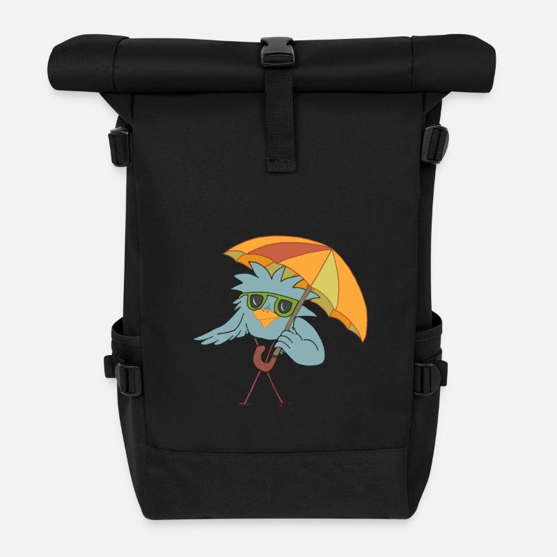 Summer Gerdi - Rolltop Rucksack - Schwarz