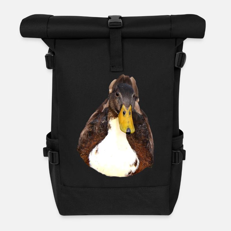 Ente - Rolltop Rucksack - Schwarz
