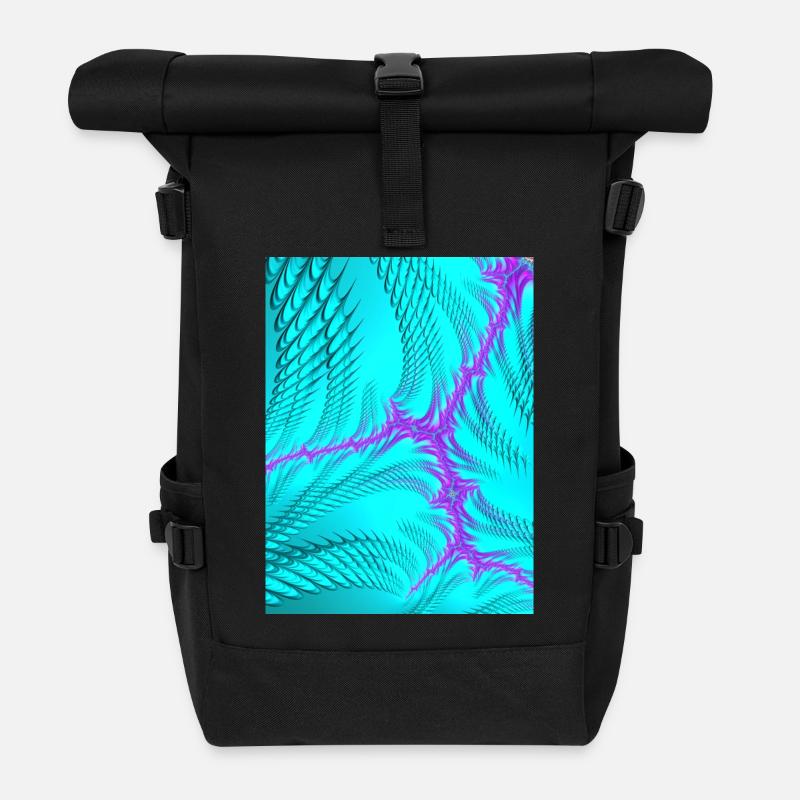 Blitz - Rolltop Rucksack - Schwarz