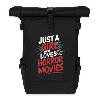 Fan de films d’horreur Femmes - Sac à dos roll top - noir - Devant