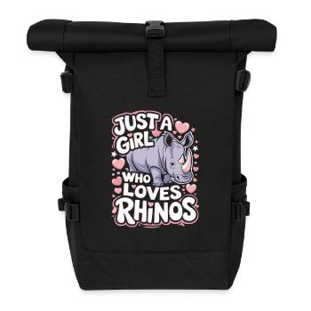 Rhino Girl Women - Roll Top Backpack - black - Front