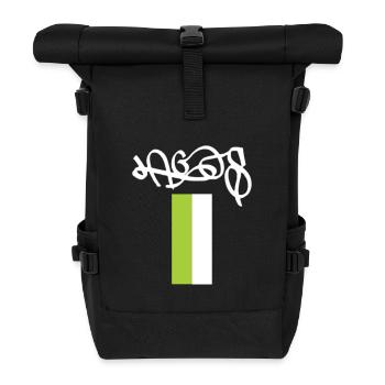 Lagos Nigeria Art urbain Souvenir - Sac à dos roll top - noir - Devant