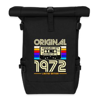 Cassette 1972 Edition Limitée - Sac à dos roll top - noir - Devant