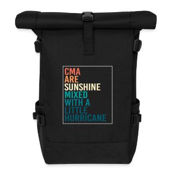 Medical Assistant MFA - Roll Top Backpack - black - Front