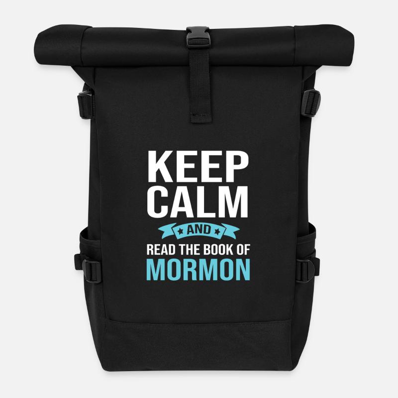 Mormonen - Rolltop Rucksack - Schwarz