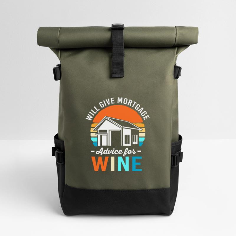 Schulden Eigentumswohnung Hypothek Rolltop Rucksack