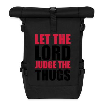 Lord Judge The Thugs - Rolltop Rucksack - Schwarz - Vorne