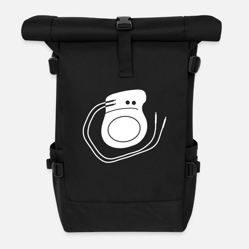pacemaker_pm6 - Roll Top Backpack - black