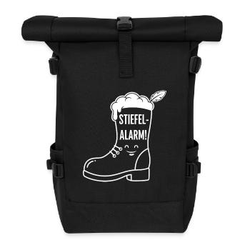 Boots Beer - Roll Top Backpack - black - Front