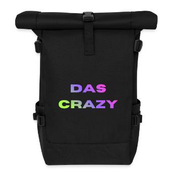 The Crazy - Roll Top Backpack - black - Front