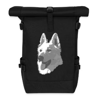 Berger Blanc Suisse - Rolltop Rucksack - Schwarz - Vorne