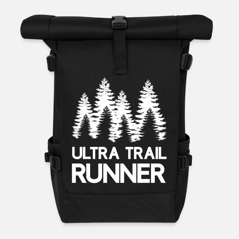 Ultra Trail Runner - Rolltop Rucksack - Schwarz