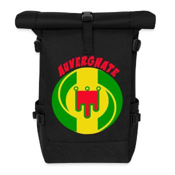 Auvergne - Rolltop Rucksack - Schwarz - Vorne