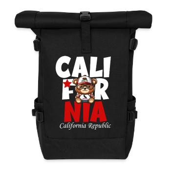 Republic of California - Roll Top Backpack - black - Front