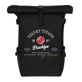Velvet Titans - Rolltop Rucksack - Schwarz - Vorne