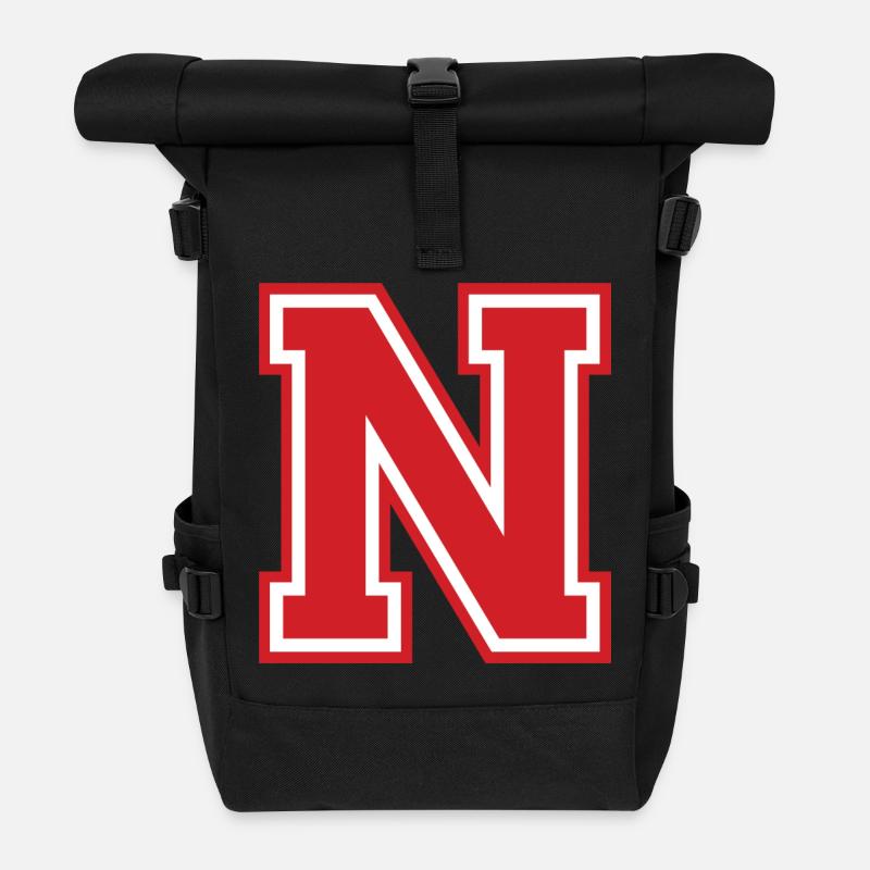 NabraskaustN - Sac à dos roll top - noir