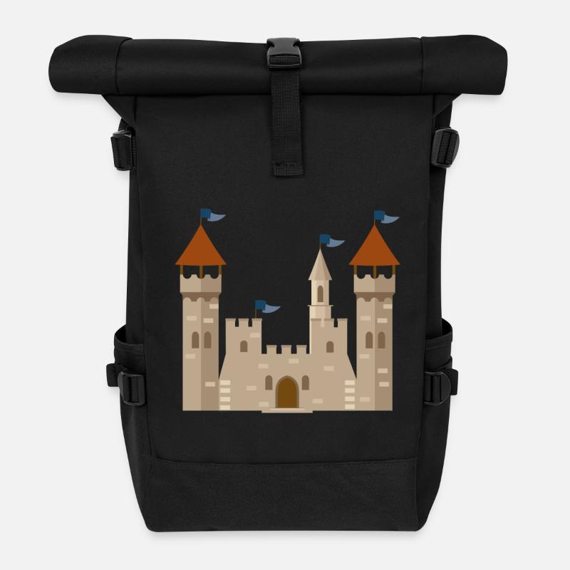ritterburg - Rolltop Rucksack - Schwarz