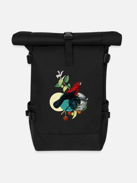Birds eye - Rolltop Rucksack - Schwarz