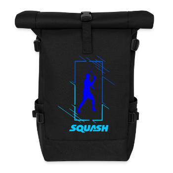 Squash - Roll Top Backpack - black - Front
