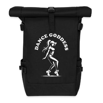 Dance Goddess - Un design élégant pour la danseuse - Sac à dos roll top - noir - Devant