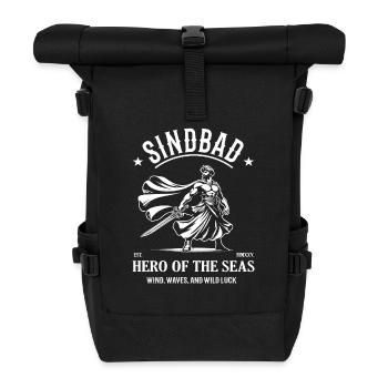 Sinbad, Hero of the Seas – Adventure & Legend - Roll Top Backpack - black - Front