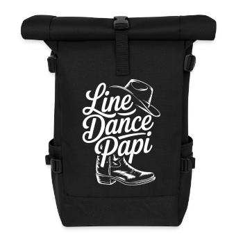 Country Line Dance Day - Roll Top Backpack - black - Front