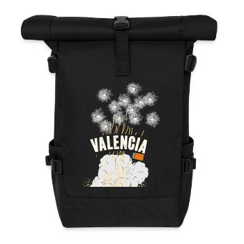 Fallas de Valencia Pyro - Sac à dos roll top - noir - Devant