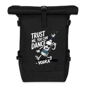 Trust me you can dance. - Vodka - Rolltop Rucksack - Schwarz - Vorne