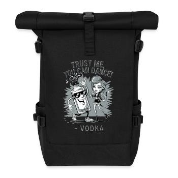 Trust me you can dance. - Vodka - Rolltop Rucksack - Schwarz - Vorne