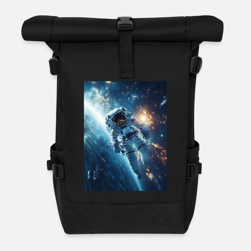 Lost in Space 1 5 - Rolltop Rucksack - Schwarz