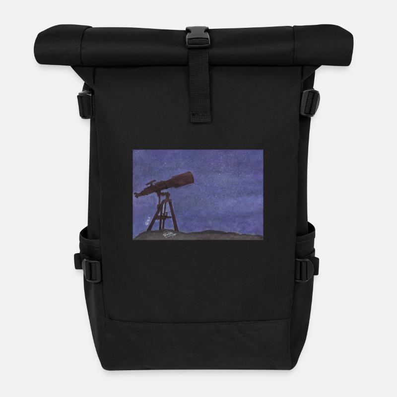 STERN - Rolltop Rucksack - Schwarz