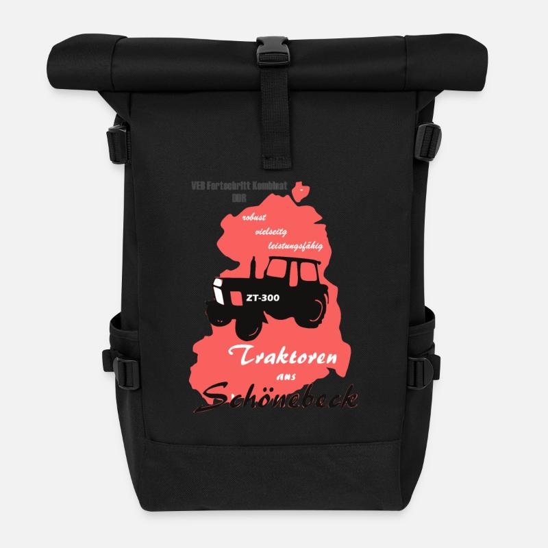 VEB Kombinat Fortschritt - Rolltop Rucksack - Schwarz