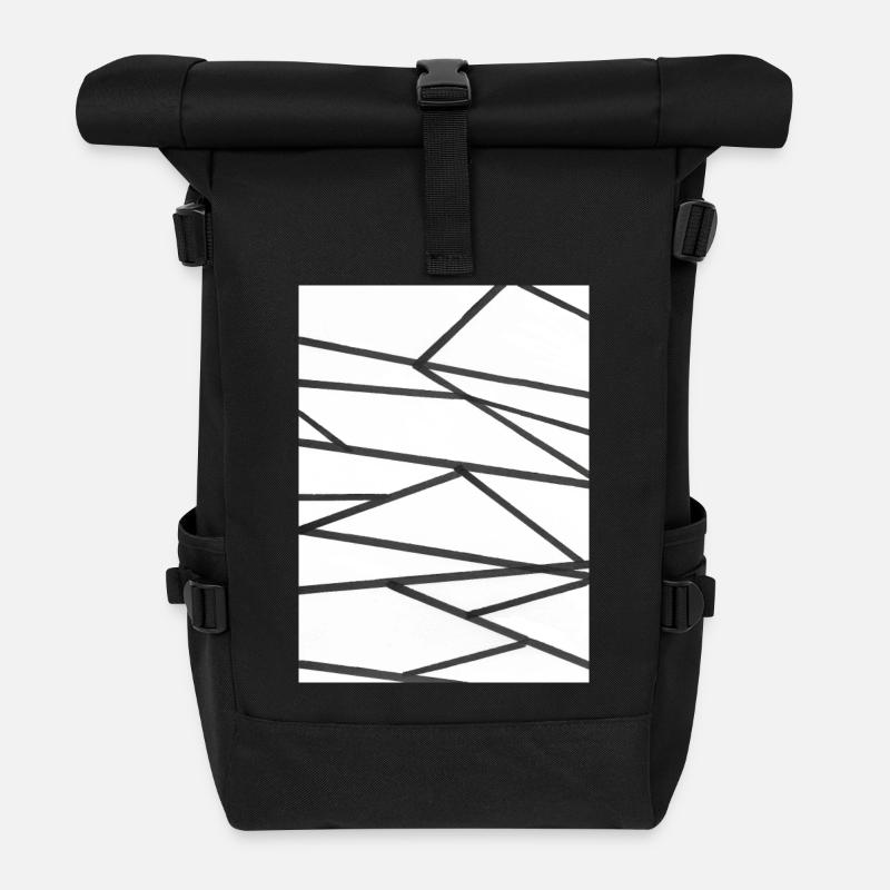 Humming - Sac à dos roll top - noir