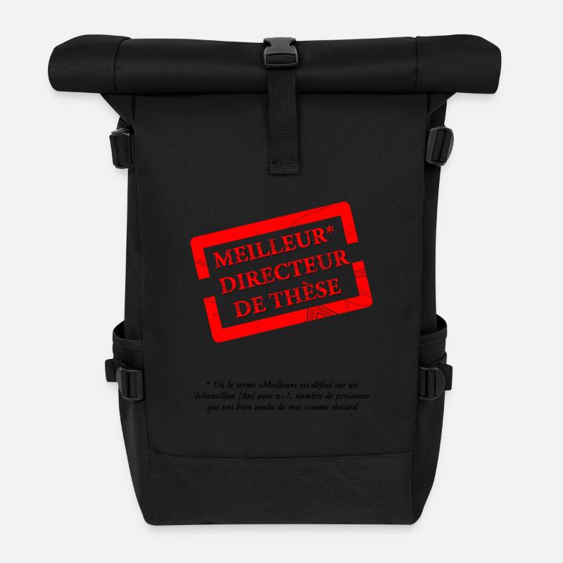 Best Director 2 - Roll Top Backpack - black