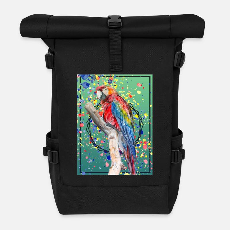 Ara - Rolltop Rucksack - Schwarz