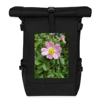 sweet briar auch eglantine rose Weinrose - Rolltop Rucksack - Schwarz - Vorne
