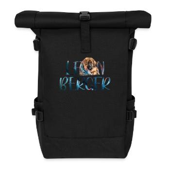 Leonberger - Sac à dos roll top - noir - Devant