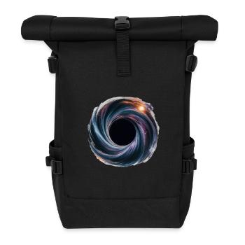 Beauté Cosmique Trou Noir - Sac à dos roll top - noir - Devant