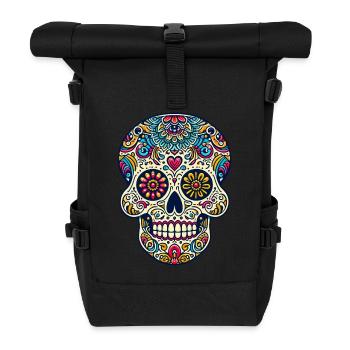 Vibrant Spirit - Roll Top Backpack - black - Front