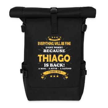Tout ira bien Thiago est de retour - Sac à dos roll top - noir - Devant