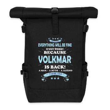Tout ira bien Volkmar est de retour - Sac à dos roll top - noir - Devant