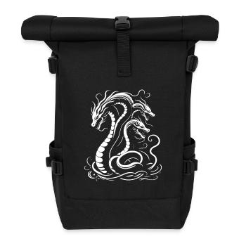 Hydra for the fan of mythical creatures and mythology - Roll Top Backpack - black - Front
