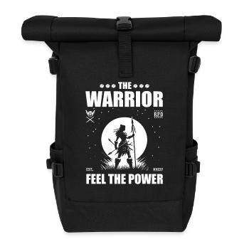 Jeu de rôle Warrior – Ressentez la puissance - Sac à dos roll top - noir - Devant