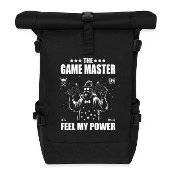 Le maître du jeu de rôle - ressentez la puissance - Sac à dos roll top - noir - Devant