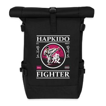 Hapkido Fighter – L’art de l’autodéfense - Sac à dos roll top - noir - Devant