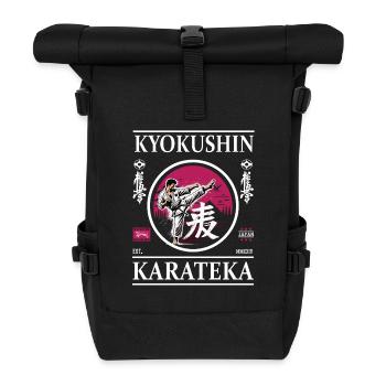 Kyokushin Karateka – Path to the Ultimate Discipline - Roll Top Backpack - black - Front
