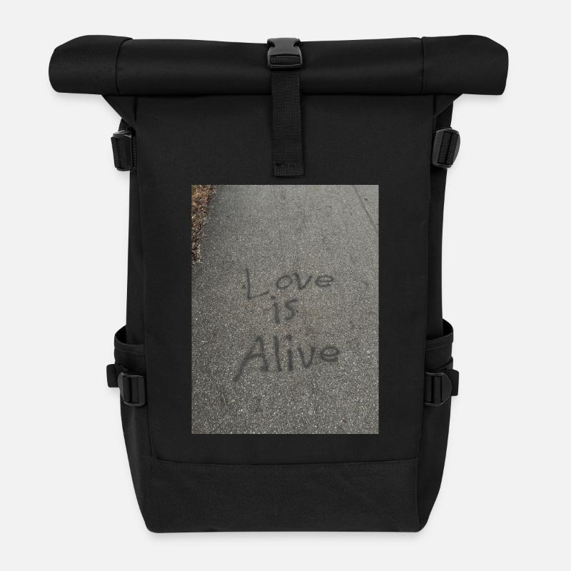 IMG 0997 - Rolltop Rucksack - Schwarz